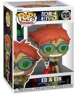 FUNKO POP! ANIMATION: COWBOY BEBOP S3 - ED & EIN (ON SCOOTER) #1215 VINYL FIGURE