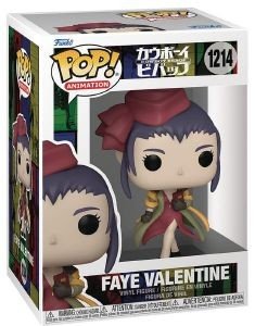 FUNKO POP! ANIMATION: COWBOY BEBOP S3 - FAYE VALENTINE #1214 VINYL FIGURE