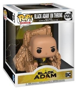 FUNKO POP! DELUXE: DC BLACK ADAM - BLACK ADAM ON THRONE #1239 VINYL FIGURE FUNKO POP! DELUXE: DC BLACK ADAM - BLACK ADAM ON THRONE #1239 VINYL FIGURE