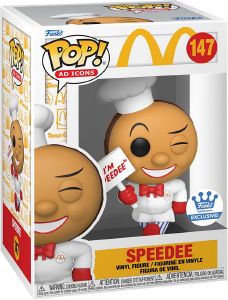 FUNKO POP! AD ICONS: MCDONALDS - SPEEDEE #147 VINYL FIGURE FUNKO POP! AD ICONS: MCDONALDS - SPEEDEE #147 VINYL FIGURE