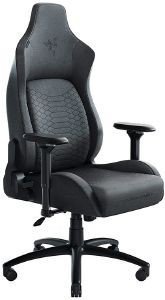 RAZER ISKUR FABRIC DARK GREY GAMING CHAIR WITH BUILT-IN LUMBAR SUPPORT RAZER ISKUR FABRIC DARK GREY GAMING CHAIR WITH BUILT-IN LUMBAR SUPPORT
