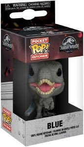 FUNKO POCKET POP! JURASSIC WORLD: THE FALLEN KINGDOM - BLUE VINYL FIGURE KEYCHAIN