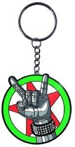 DARK HORSE CYBERPUNK 2077 - SILVERHAND KEYCHAIN (3006-709) DARK HORSE CYBERPUNK 2077 - SILVERHAND KEYCHAIN (3006-709)