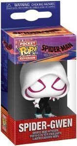 FUNKO POCKET POP!: MARVEL SPIDER-MAN ACROSS THE SPIDERVERSE - SPIDER-GWEN VINYL FIGURE KEYCHAIN FUNKO POCKET POP!: MARVEL SPIDER-MAN ACROSS THE SPIDERVERSE - SPIDER-GWEN VINYL FIGURE KEYCHAIN
