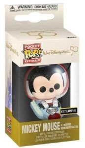 FUNKO POP FUNKO POCKET POP!: WALT DISNEY WORLD 50 - MICKEY MOUSE AT THE SPACE MOUNTAIN ATTRACTION KEYCHAIN