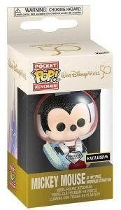 FUNKO POCKET POP!: WALT DISNEY WORLD 50 - MICKEY MOUSE AT THE SPACE MOUNTAIN ATTRACTION KEYCHAIN φωτογραφία