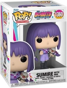 FUNKO POP! ANIMATION: BORUTO S3 - SUMIRE WITH NUEN #1360 VINYL FIGURE