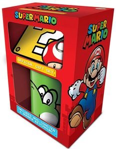 PYRAMID SUPER MARIO (YOSHI) MUG COASTER & KEYCHAIN (GP85205)