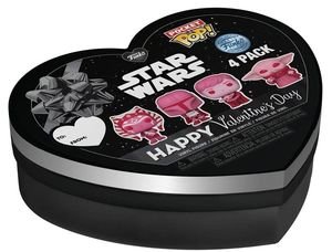 FUNKO 4-PACK POCKET POP! DISNEY STAR WARS - THE MANDALORIAN HAPPY VALENTINES DAY BOX VINYL FIGURES