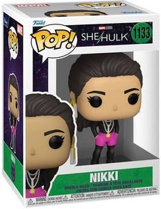 FUNKO POP! MARVEL SHE-HULK - NIKKI #1133 BOBBLE-HEAD VINYL FIGURE