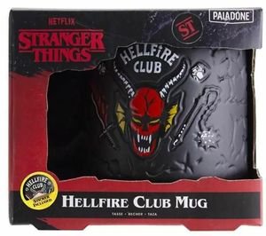 PALADONE STRANGER THINGS - HELLFIRE CLUB DEMON EMBOSSED MUG (PP9938ST)