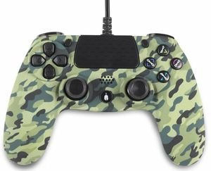 SPARTAN GEAR - HOPLITE WIRED CONTROLLER PC/PS4 GREEN CAMO) SPARTAN GEAR - HOPLITE WIRED CONTROLLER PC/PS4 GREEN CAMO)