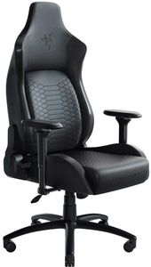 RAZER ISKUR XL BLACK - GAMING CHAIR - LUMBAR SUPPORT - SYNTHETIC LEATHER - MEMORY FOAM HEAD CUSHION