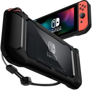 SPIGEN RUGGED ARMOR BLACK FOR NINTENDO SWITCH SPIGEN RUGGED ARMOR BLACK FOR NINTENDO SWITCH