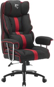 WHITE SHARK EXTRA SOFT GAMING CHAIR BLACK-RED LE MANS LEMANS