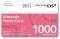 NINTENDO WII/DSI POINTSCARD 1000