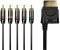 SPEEDLINK SL-2319-BK MAX-X 5.1 COMPONENT CABL...