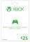 XBOX360 LIVE GIFT CARD 25 EURO