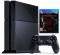 PLAYSTATION 4 CONSOLE 500GB BLACK & METAL GEA...