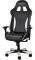 DXRACER KING KF57 GAMING CHAIR, FAUX LEATHER - BLACK/WHITE - OH/KF57/NW