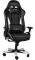 DXRACER KING KF57 GAMING CHAIR, FAUX LEATHER - BLACK/WHITE - OH/KF57/NW