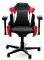 DXRACER DRIFTING GAMING CHAIR BLACK / WHITE/ RED OH/DF61/NWR