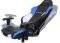 DXRACER DRIFTING GAMING CHAIR BLACK / WHITE/ BLUE - OH/DF61/NWB