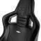 NOBLECHAIRS EPIC GAMING CHAIR BLACK - NBL-PU-BLA-002