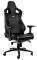 NOBLECHAIRS EPIC REAL LEATHER GAMING CHAIR BL...