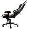 NOBLECHAIRS EPIC REAL LEATHER GAMING CHAIR BLACK/WHITE/RED - NBL-RL-EPC-001