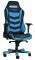 DXRACER IRON IS166 GAMING CHAIR BLACK/BLUE - OH/IS166/NB