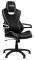 NITRO CONCEPTS E200 RACE GAMING CHAIR BLACK/WHITE - NC-E200R-BW