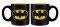 DC COMICS - GIFT BOX GLASS 29CL + KEYRING PVC + MINI MUG BATMAN