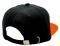 NARUTO SHIPPUDEN - BLACK & ORANGE - KONOHA SNAPBACK CAP (ABYCAP018)