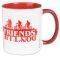 STRANGER THINGS - STRANGER THINGS (FRIENDS DON\'T LIE) RED COLOURED INNER MUG (MGC25252)