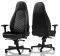 NOBLECHAIRS ICON GAMING CHAIR BLACK/GOLDWHITENOBLECHAIRS ICON GAMING CHAIR BLACK/GOLDWHITE