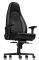 NOBLECHAIRS ICON GAMING CHAIR BLACK/GOLDWHITENOBLECHAIRS ICON GAMING CHAIR BLACK/GOLDWHITE