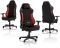 NITRO CONCEPTS X1000 GAMING CHAIR INFERNO RED