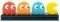 PALADONE PAC MAN AND GHOSTS LIGHT (PP7097PMV2...