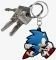 ABYSSE SONIC - SONIC RUN PVC KEYCHAIN (ABYKEY122)