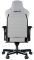ANDA SEAT GAMING CHAIR T-PRO II LIGHT GREY/ BLACK FABRIC WITH ALCANTARA STRIPES