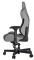 ANDA SEAT GAMING CHAIR T-PRO II LIGHT GREY/ BLACK FABRIC WITH ALCANTARA STRIPES