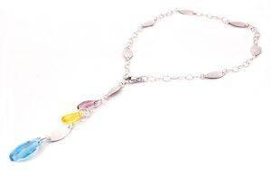 ΚΟΛΙΕ ΜΕ ΠΟΛΥΧΡΩΜΑ SWAROVSKI ΚΟΛΙΕ ΜΕ ΠΟΛΥΧΡΩΜΑ SWAROVSKI