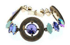 ΒΡΑΧΙΟΛΙ ΜΕ ΜΟΒ SWAROVSKI ΒΡΑΧΙΟΛΙ ΜΕ ΜΟΒ SWAROVSKI