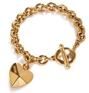 BΡΑΧΙΟΛΙ ΜOSCHINO HEART BEAT GOLD BΡΑΧΙΟΛΙ ΜOSCHINO HEART BEAT GOLD