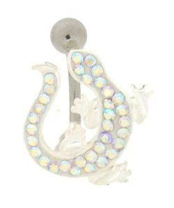 PIERCING ΑΦΑΛΟΥ ΑΠΌ ΑΤΣΑΛΙ ΣΑΥΡΑ SWAROVSKI PIERCING ΑΦΑΛΟΥ ΑΠΌ ΑΤΣΑΛΙ ΣΑΥΡΑ SWAROVSKI