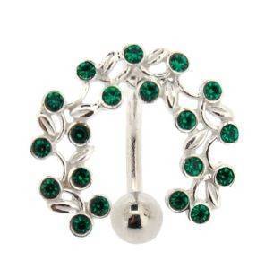 PIERCING ΑΦΑΛΟΥ ΑΠΌ ΑΤΣΑΛΙ ΠΡΑΣΙΝΟ PIERCING ΑΦΑΛΟΥ ΑΠΌ ΑΤΣΑΛΙ ΠΡΑΣΙΝΟ