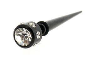 PIERCING ΓΙΑ ΤΟ ΑΥΤΙ ΜΑΥΡΟ-ΛΕΥΚΟ ΣΤΡΟΓΓΥΛΟ PIERCING ΓΙΑ ΤΟ ΑΥΤΙ ΜΑΥΡΟ-ΛΕΥΚΟ ΣΤΡΟΓΓΥΛΟ