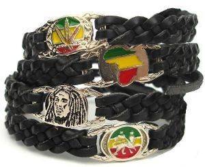 ΒΡΑΧΙΟΛΙΑ ΔΕΡΜΑΤΙΝΑ STUDIO ACCESSORI BOB MARLEY ΜΑΥΡΟ(4TMX) ΒΡΑΧΙΟΛΙΑ ΔΕΡΜΑΤΙΝΑ STUDIO ACCESSORI BOB MARLEY ΜΑΥΡΟ(4TMX)