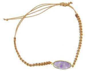 ΒΡΑΧΙΟΛΙ COUNTESS WILHELMINA ΜΑΚΡΑΜΕ AMETHYST ΚΑΦΕ ΒΡΑΧΙΟΛΙ COUNTESS WILHELMINA ΜΑΚΡΑΜΕ AMETHYST ΚΑΦΕ